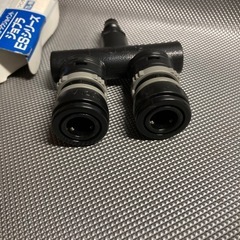 ジョプラ　ツイン　エアーホース　水道ホースにの画像