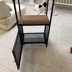 イケア シェルフユニット ブラック 美品の画像