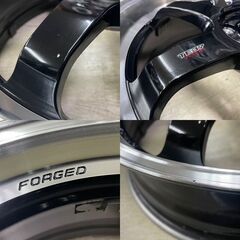 鍛造！軽量ホイール（1本約5.1kg！）RAYS TE37 KCR 16インチ 6J+42 PCD100-4H アルトワークス コペン N-ONE N-BOX タント ヤリス フィットの画像