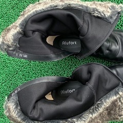【中古】レディースブーツMサイズファスナー付30cmの画像