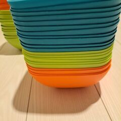 食器　プラスチック　アウトドア用品の画像