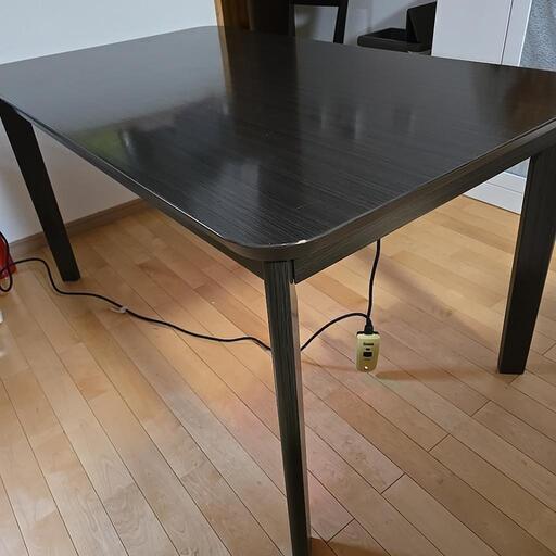 ★動作〇★ こたつデスク ニトリ ダイニングコタツ レクシーN 80H MBR ☆動作〇☆ こたつデスク ニトリ ダイニングコタツ レクシーN 80H MBR