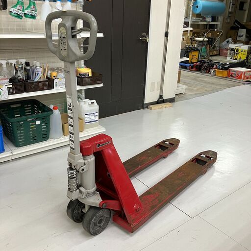 【中古】【店頭引取限定】Bishamon ビシャモン ハンドパレットトラック 標準タイプ 1.5t BM-15M 44,000円（税込）