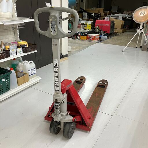 【中古】【店頭引取限定】Bishamon ビシャモン ハンドパレットトラック 標準タイプ 1.5t BM-15M 44,000円（税込）