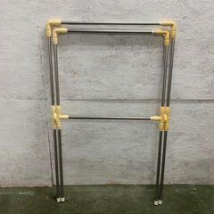 【ジモティ限定特価】物干しスタンド ハンガーラック 生活用品 Y0810 Y0810の画像