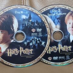 DVDソフト「ハリーポッターと賢者の石」　差し上げます。の画像