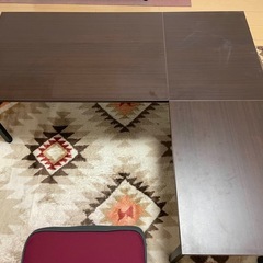 L字ローテーブル