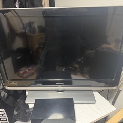 SHARP  AQUOS テレビ　外付け録画付き