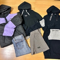 女の子140cm ZIDDY他
冬物衣料５点の画像