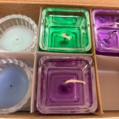 【お譲り先決定】キャンドル5個セット