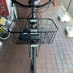 26インチ　ブリジストンSTEPCRUZ（ステップクルーズ）電動アシスト自転車　ブラックの画像