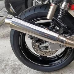 HONDA　社外品CB400SFサイレンサーの画像