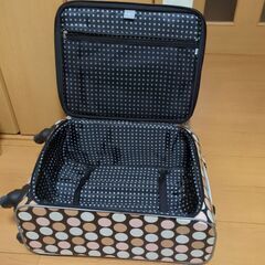 スーツケース　水玉の画像