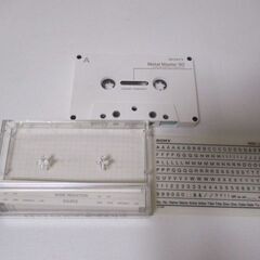 G∝153 カセットテープ ソニー Metal Master 90 メタルマスター SONY 検： メタルテープセラミックコンポジット オーディオ機器 記録媒体の画像