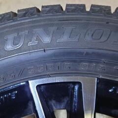 16㌅スタッドレス＆アルミ４本セット PCD100 5H 205/55R16の画像