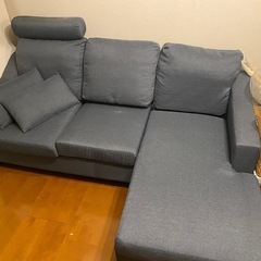 カウチソファ　三人掛け