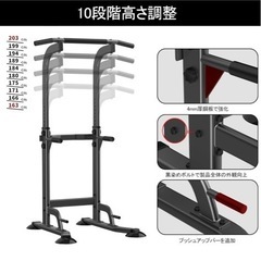 懸垂、チンニングスタンドの画像