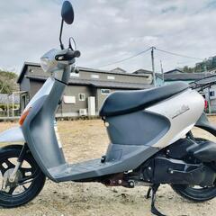 ご成約済み🛵.. スズキ レッツ4 原付き スクーター タイヤ新品 自賠責1年込み！の画像