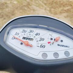 ご成約済み🛵.. スズキ レッツ4 原付き スクーター タイヤ新品 自賠責1年込み！の画像