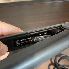 サロニア18mmストレートヘアアイロンの画像