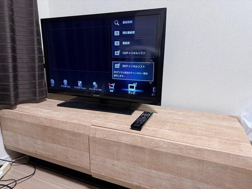 SONY 薄型テレビ　32型　テレビボードセット