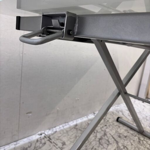 21772 昇降式ソフティングテーブル ガラス天板 ダイニングテーブル