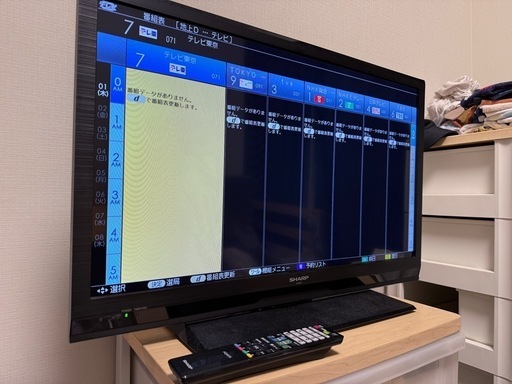 SHARP 薄型テレビ　32型