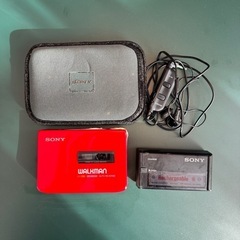 【美品】SONY/ソニー カセットウォークマン ヴィンテージ