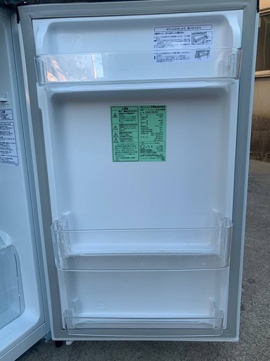 ◻️Hisenseノンフロン冷凍冷蔵庫◻️ ◻️HR-B12E2W◻️