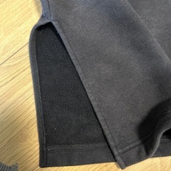 UNIQLO ユニクロ　パーカーワンピース　ブラック　黒の画像