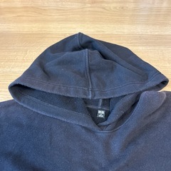 UNIQLO ユニクロ　パーカーワンピース　ブラック　黒の画像