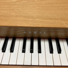 KAWAI カワイ グランドピアノ ミニ ナチュラル 木目 32鍵の画像
