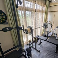 再投稿  ベンチプレス台、懸垂機、トレーニングベンチの画像