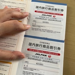 JAL 株主優待一枚　冊子一冊　の画像