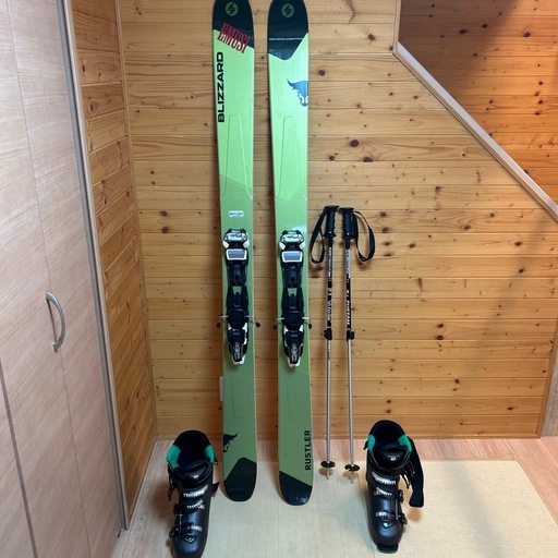 スキー　ラスラー11 セット　ファットスキー