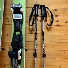 スキー　ラスラー11 セット　ファットスキー　の画像