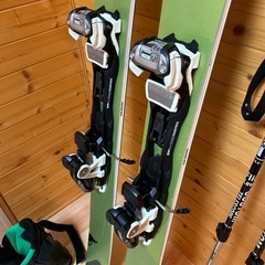 スキー　ラスラー11 セット　ファットスキー　の画像