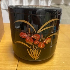 重箱 おせち箱 丸型3段の画像