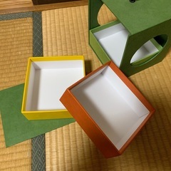 丈夫な和紙の箱　３段の画像