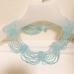 ビーズのネックレス