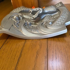 干支 蛇 瓦の置物の画像