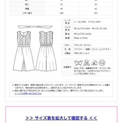 フォーマルドレス（ガウチョスカート）の画像