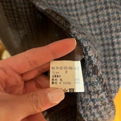 アンビデックス チェックコートの画像