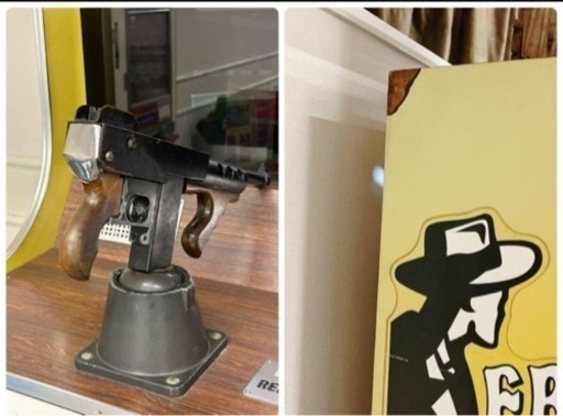 【お宝】キャスコ　FBI shoot out GUN 1970レトロゲーム機