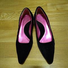 ピーチ・ジョン ベルベットパンプス