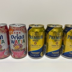終了しました。　プレミアム　モルツ3本、WATTAパッションフル...
