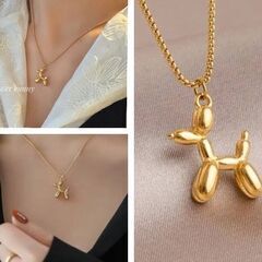 ステンレス製/バルーンドッグネックレス②（新品）の画像