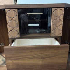 テレビ台　キャビネット　アンティーク調の画像