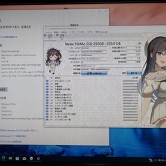 すぐに使える！ゲーミングPC Ryzen5 2600x GTX1060(6G)/16G/250G/2T/Win10Pro/Officeの画像
