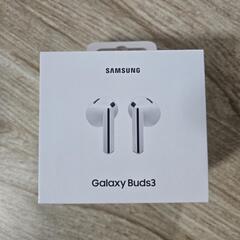 Galaxy Buds3 ホワイト　ワイヤレスイヤホン